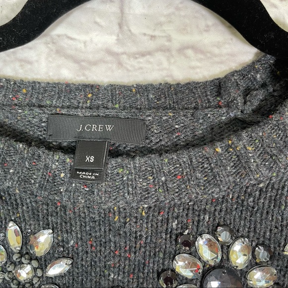 J Crew Bejeweled Sweater - Picture 3 of 4
